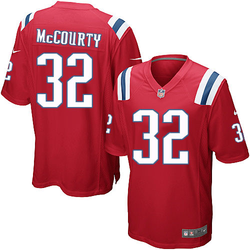 Youth Elite Devin McCourty Nike Jersey Red Alternate - #32 NFL New England Patriots